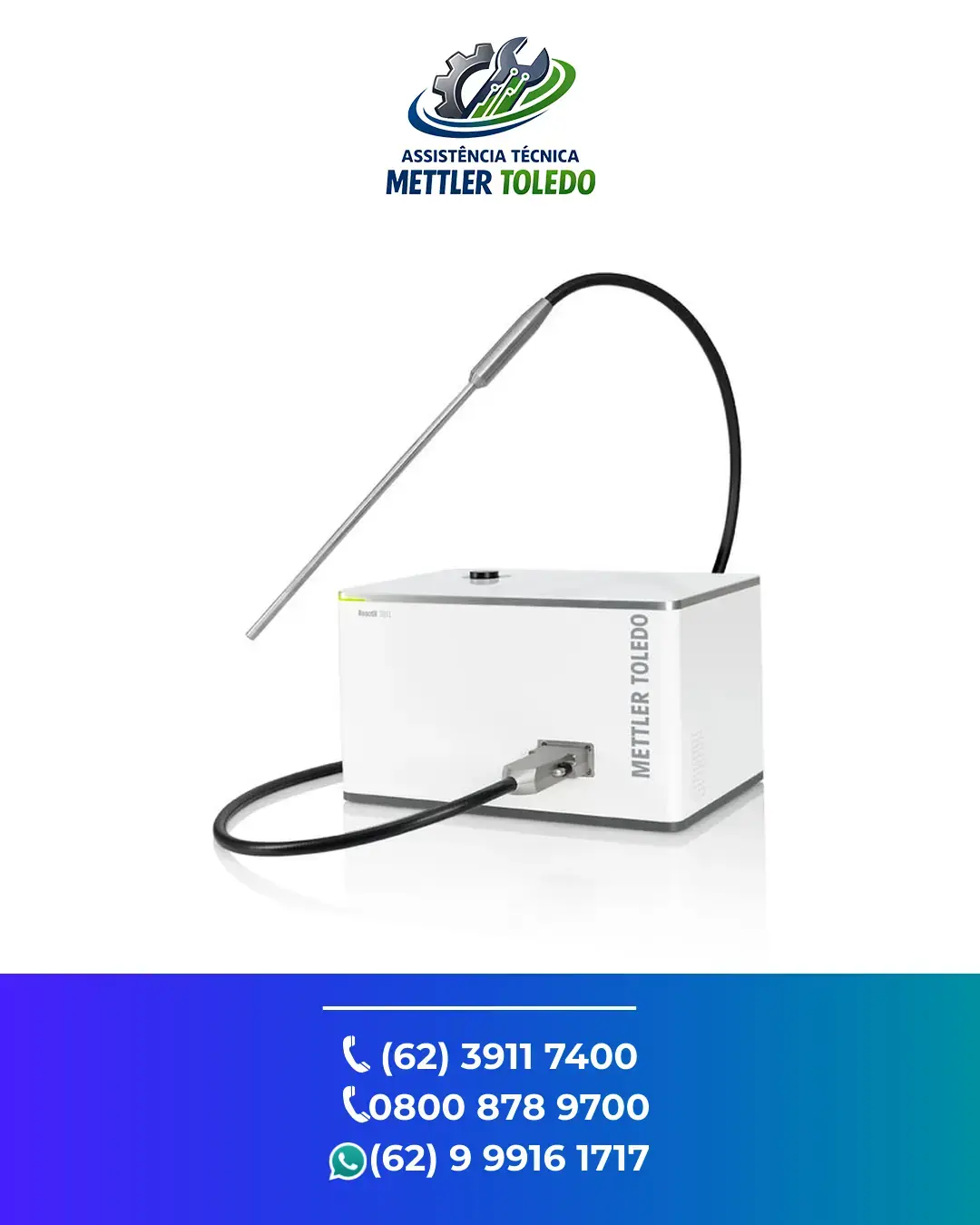 CONSERTO ESPECTROMETRO REACTIR 701LN2 METTLER TOLEDO BRASILIA