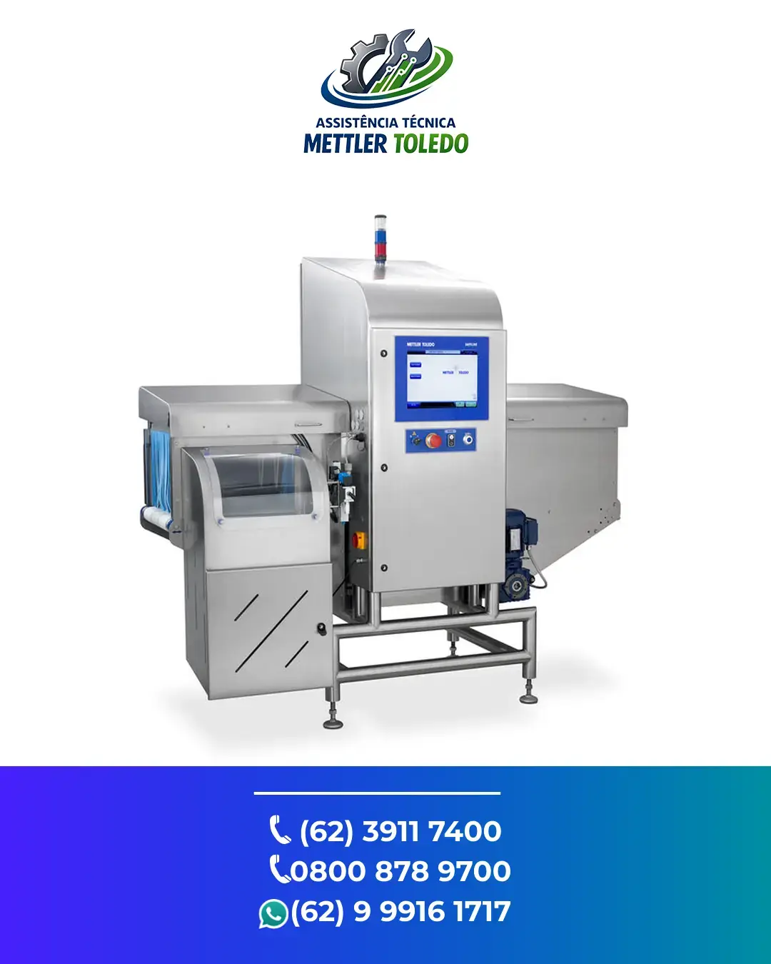 CONSERTO SISTEMA INSPEÇÃO RAIO X X36 SERIES DXD+ METTLER TOLEDO GOIANIA