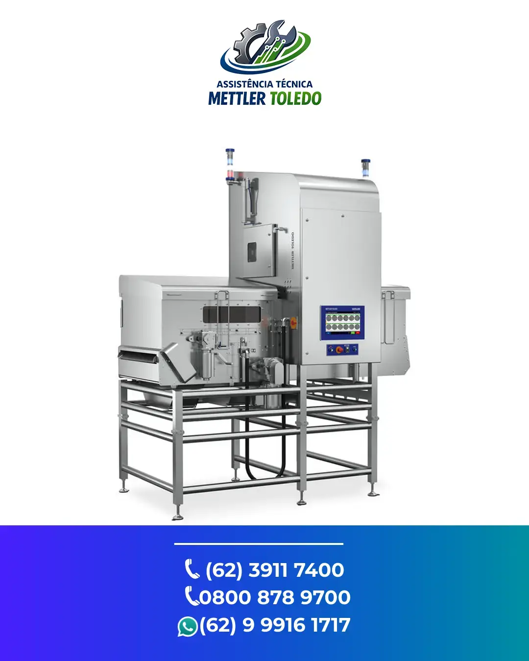 SUPORTE TÉCNICO SISTEMA INSPEÇÃO RAIO X X39 LOOSE FLOW METTLER TOLEDO RIO DE JANEIRO